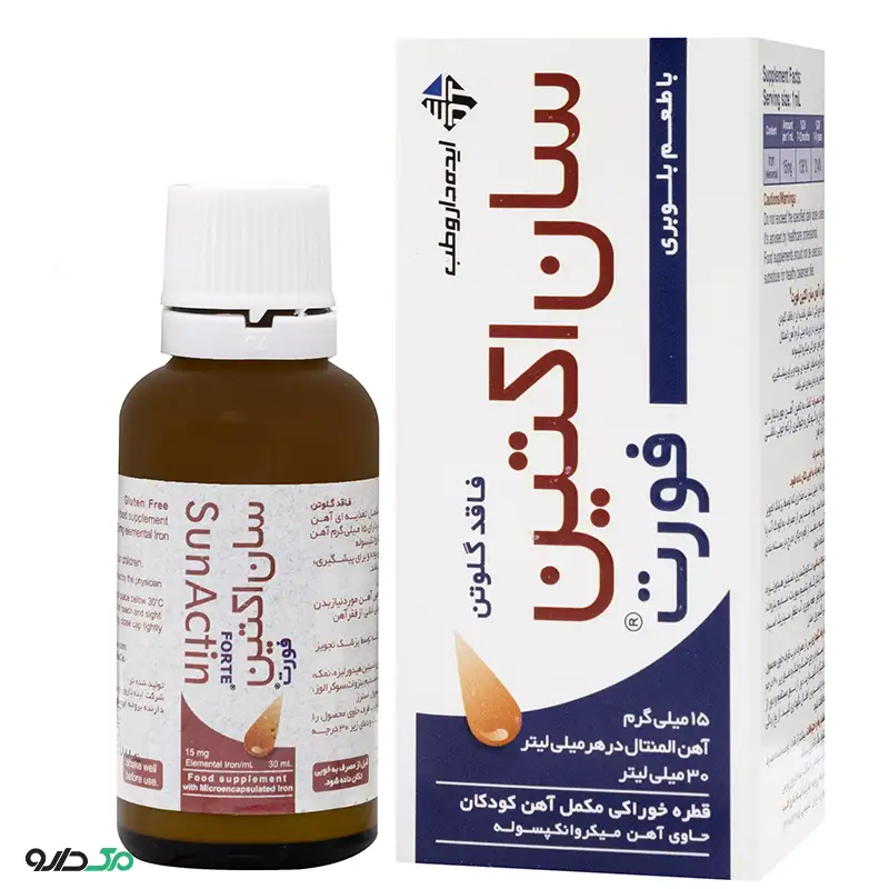 قطره آهن سان اکتین فورت ایده داروطب